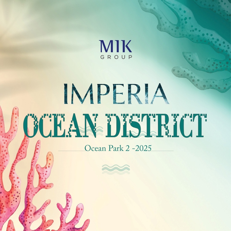 Phối cảnh tháp căn hộ Imperia Ocean District MIK Group tại Ocean Park 2