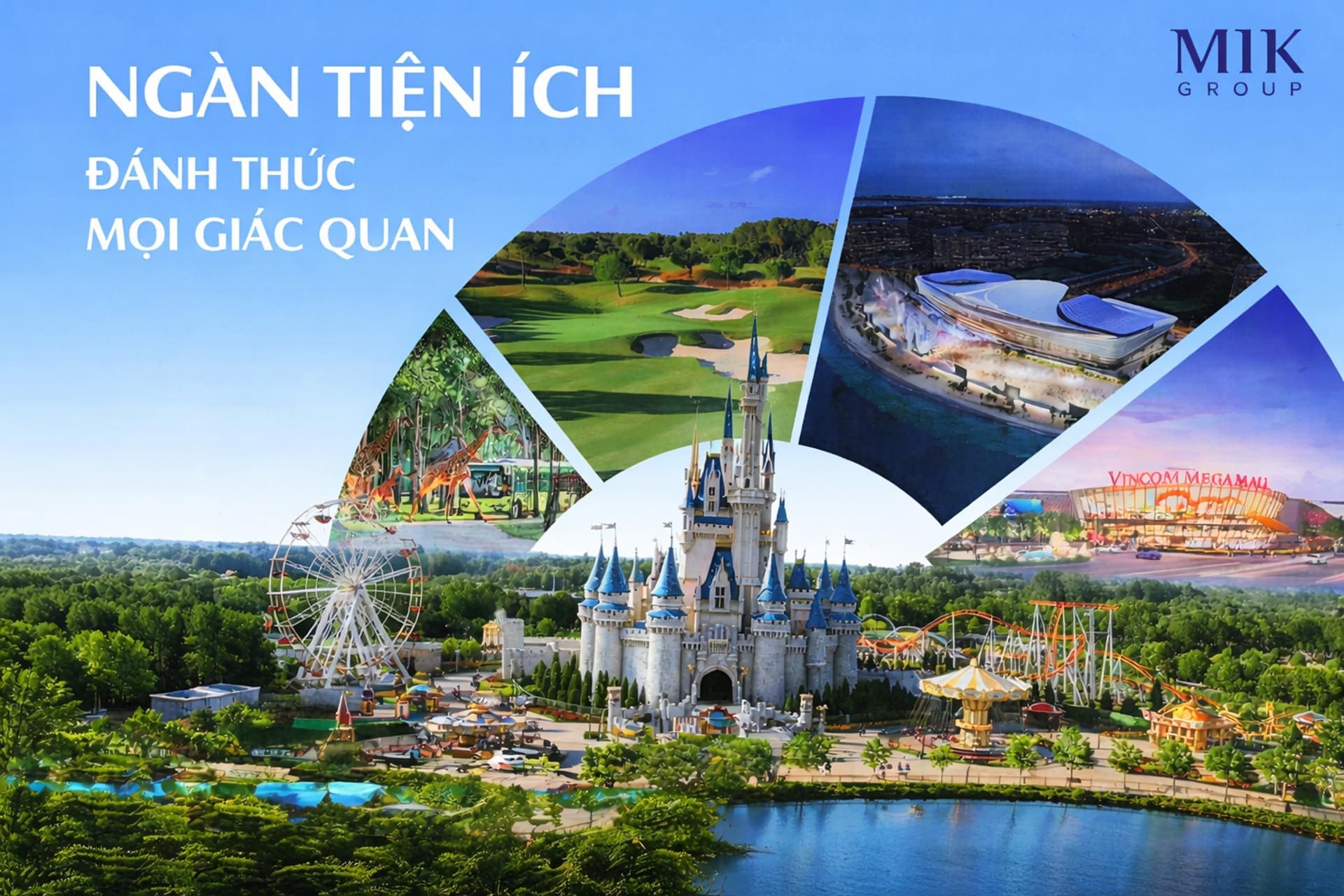 Hệ sinh thái tiện ích nội khu dự án MIK Cần Giờ Hệ sinh thái tiện ích nội khu dự án MIK Cần Giờ