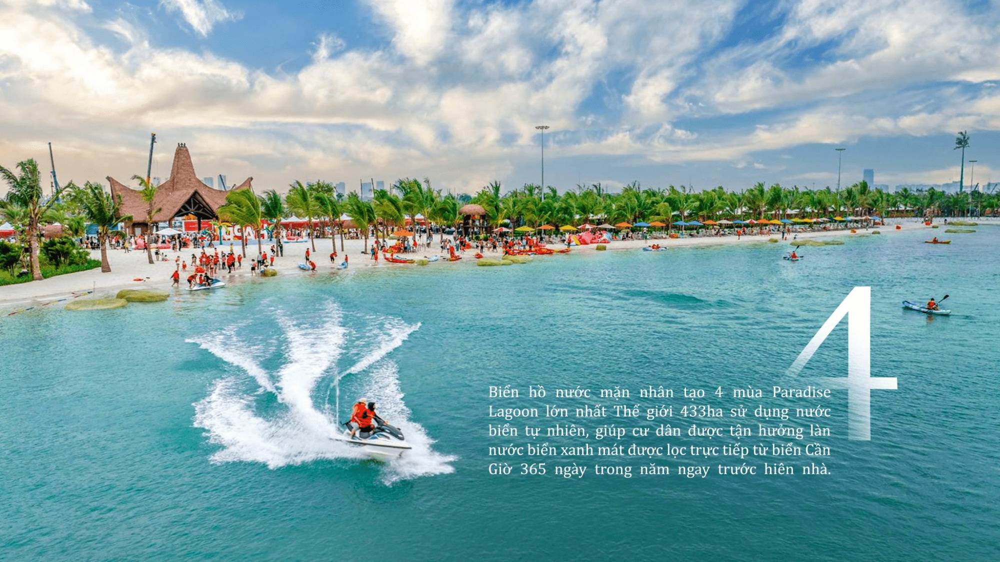Tiện ích Paradis Lagoon biển hồ nước mặn MIK Cần Giờ Tiện ích Paradis Lagoon biển hồ nước mặn MIK Cần Giờ