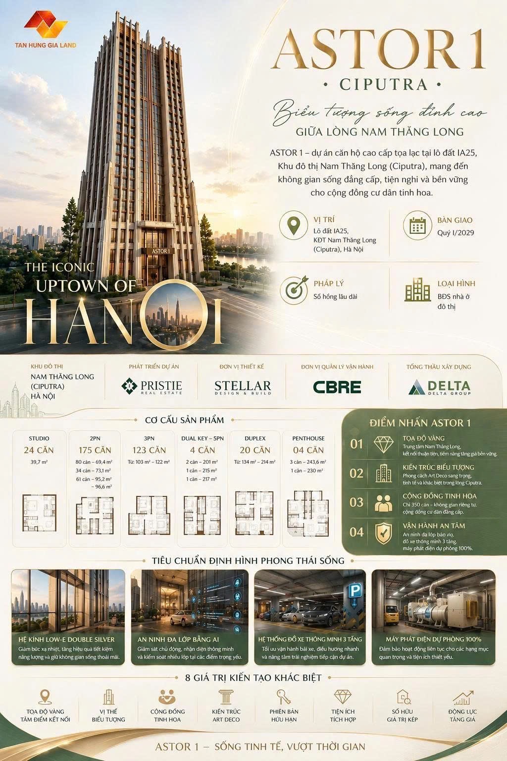 Chính sách bán hàng ưu đãi đợt 1 dự án Astor 1 Ciputra - Trang 1
