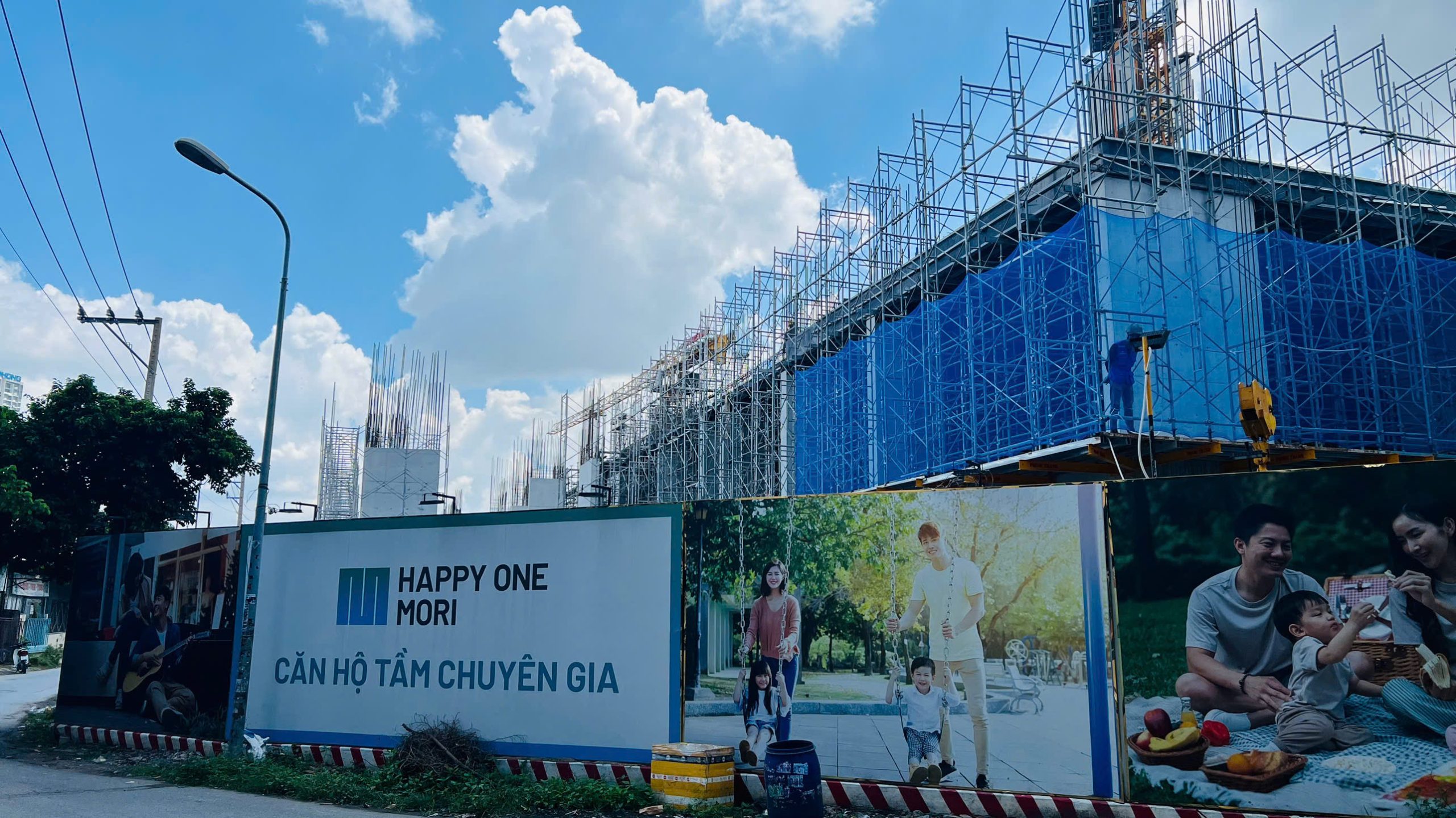 Thi công công trình căn hộ Happy One Mori Thuận An Bình Dương 2