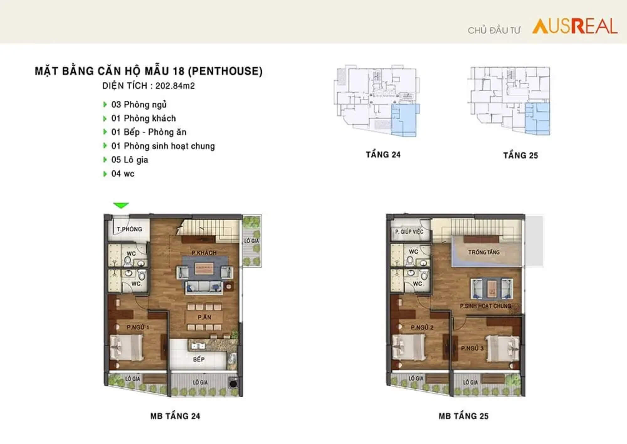 Layout Penthouse The Legatus