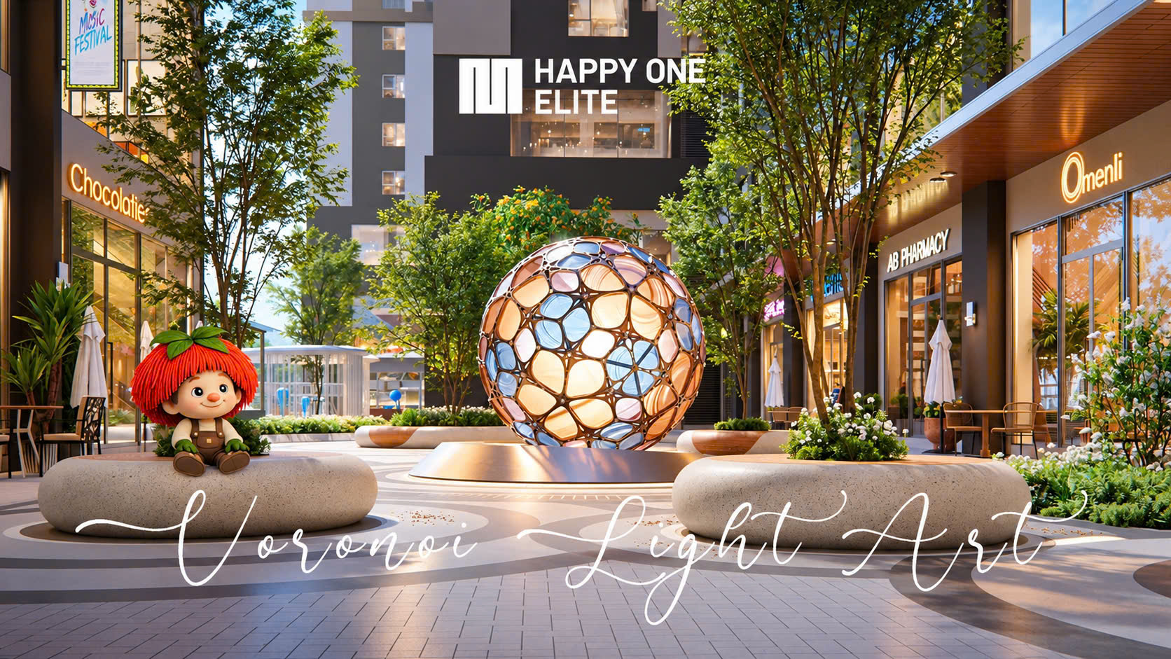 Hệ tiện ích đa tầng tại chung cư Happy One Elite