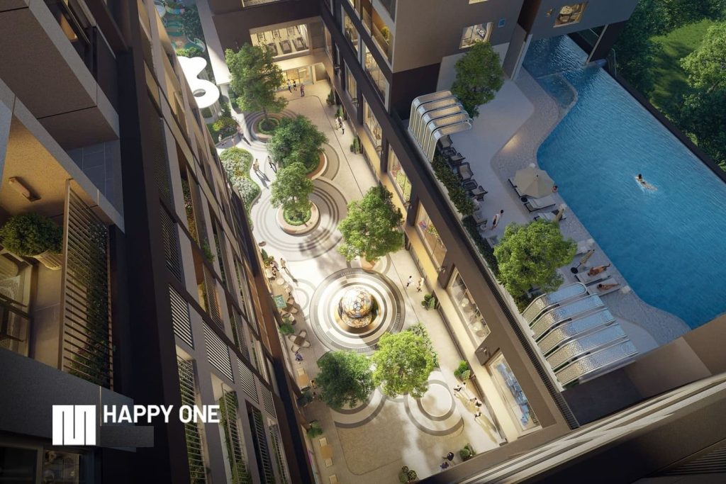Tiện ích nội khu hiện đại Happy One Elite