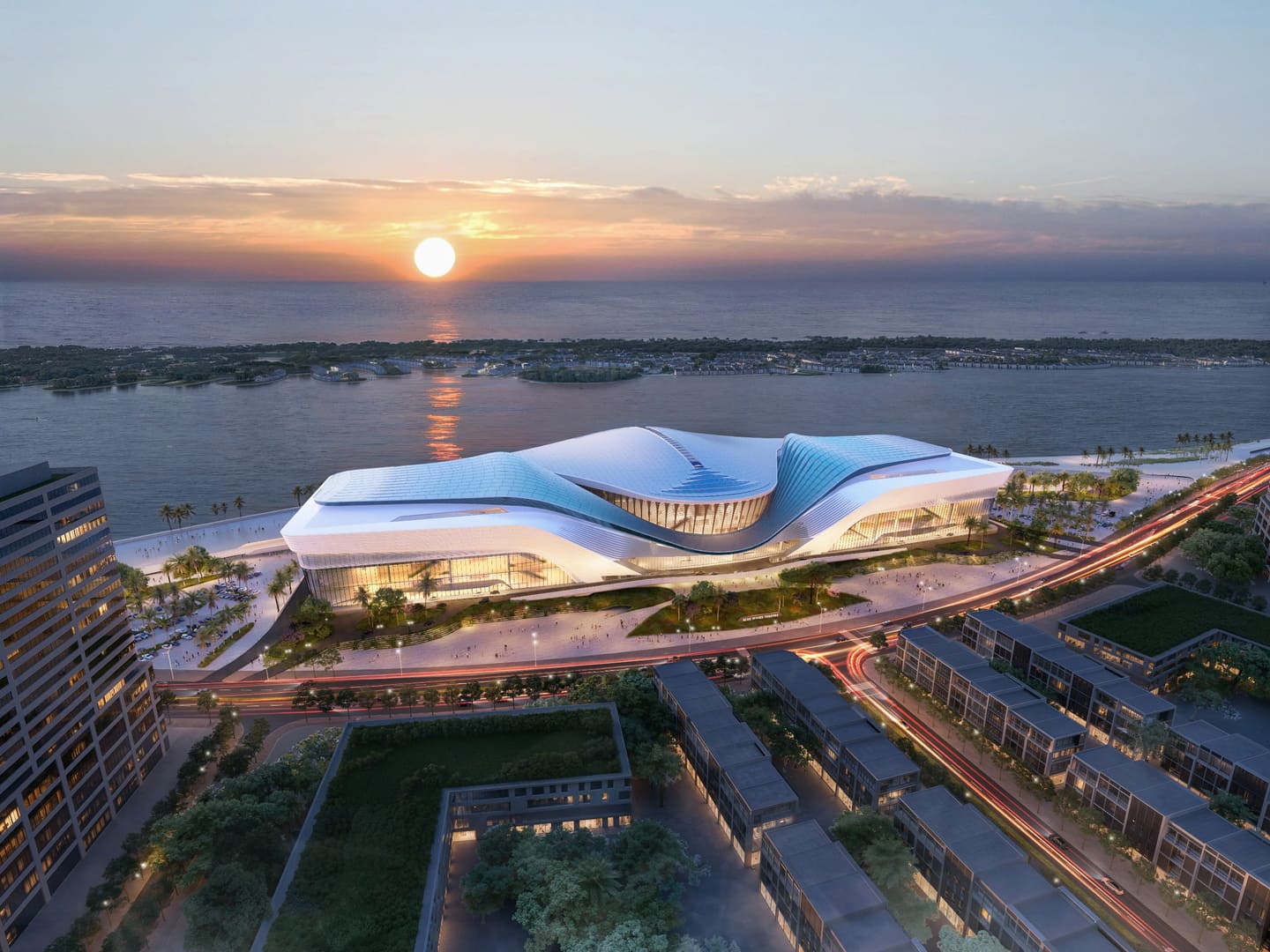 Nhà hát Sóng Xanh Blue Waves Theatre tại Vịnh Tiên Vinhomes Cần Giờ