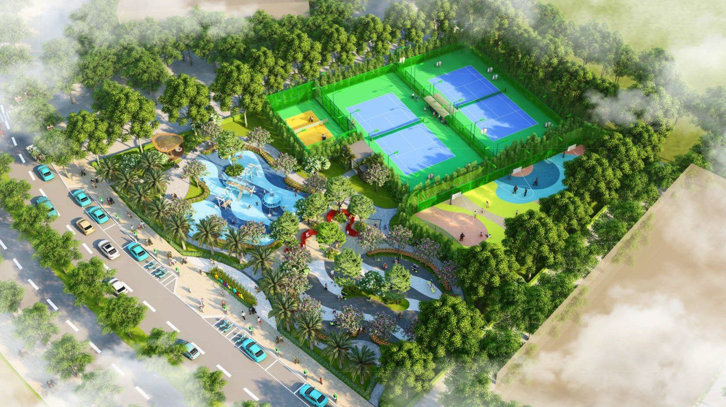 Khu liên hợp Tennis Golf Pickleball E-Sports tại Vinhomes Olympic