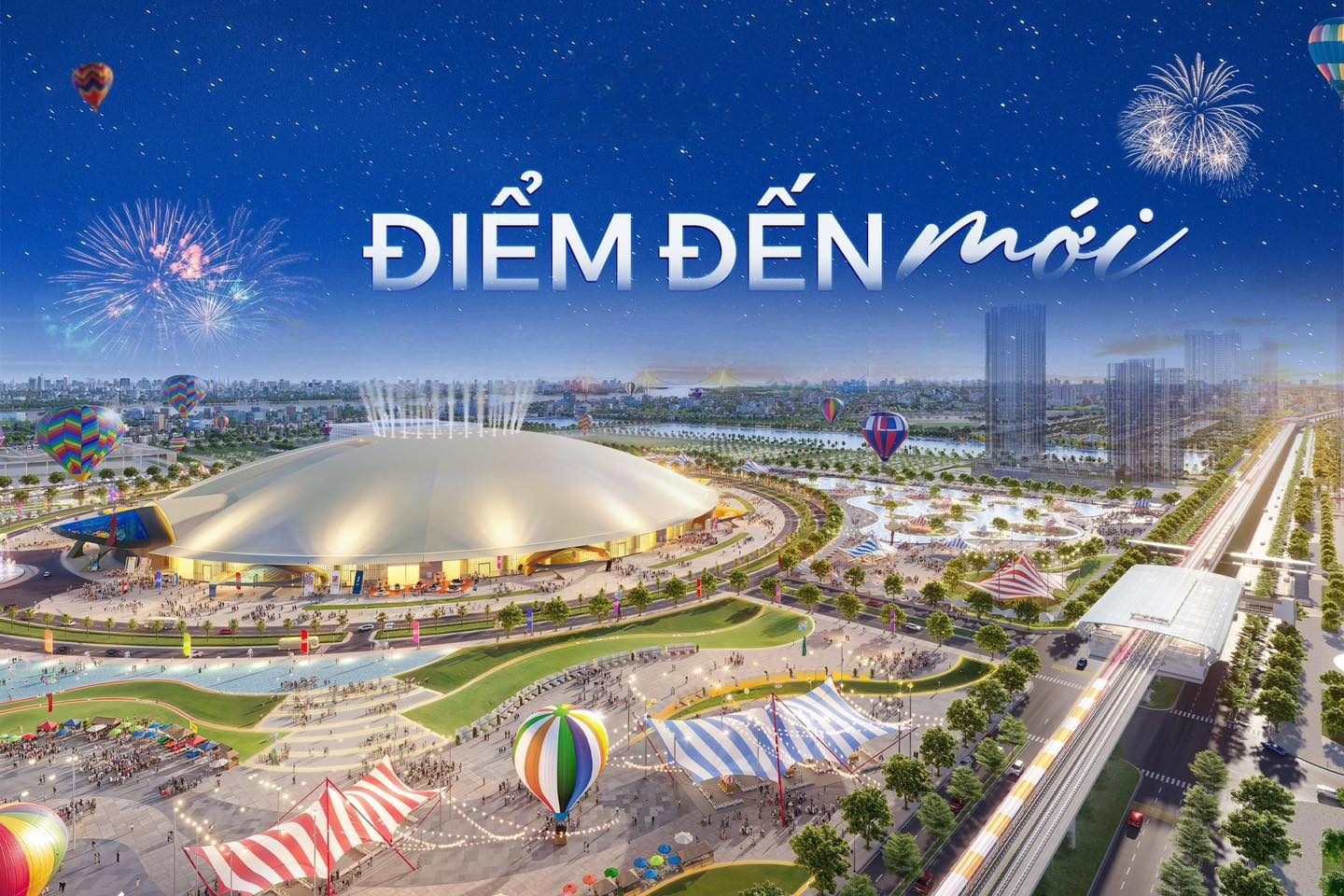 Trung tâm Hội nghị Quốc tế và Quảng trường Olympic 100ha