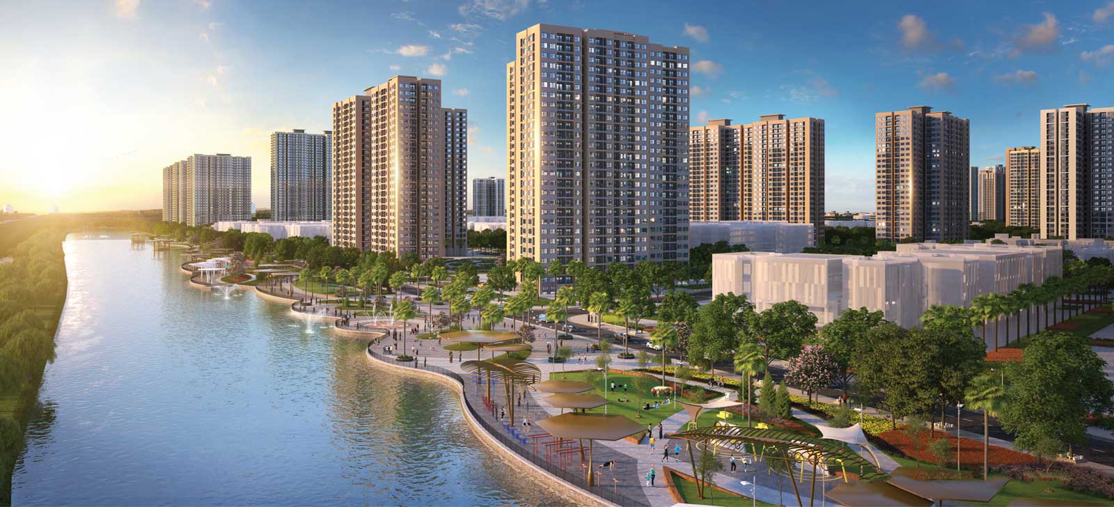 Phân khu C Vinhomes Olympic Đô thị dịch vụ và nghỉ dưỡng ven sông