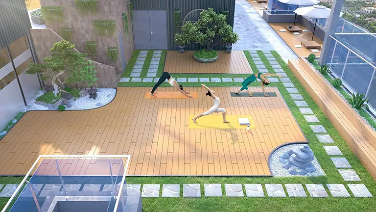 Phòng tập Yoga tĩnh tâm cân bằng năng lượng