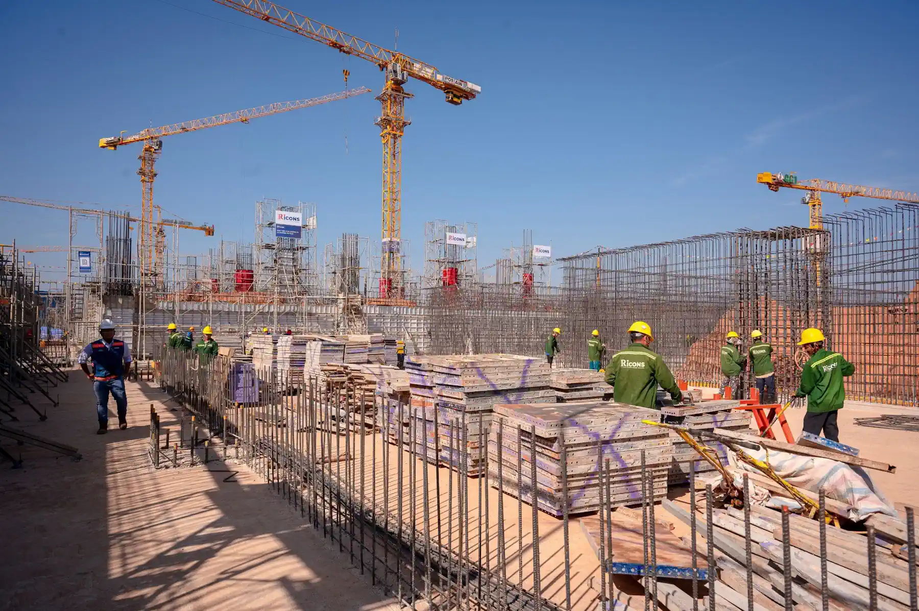Hình ảnh thực tế tiến độ thi công dự án Tara Maison Mỹ Đình trên công trường