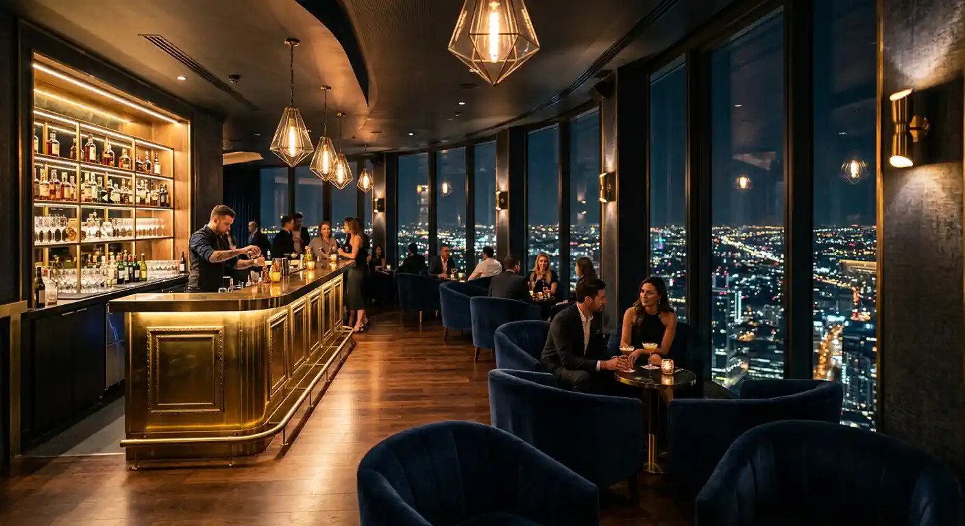 Sky Lounge Tara Maison - Không gian tiếp khách và ẩm thực thượng lưu