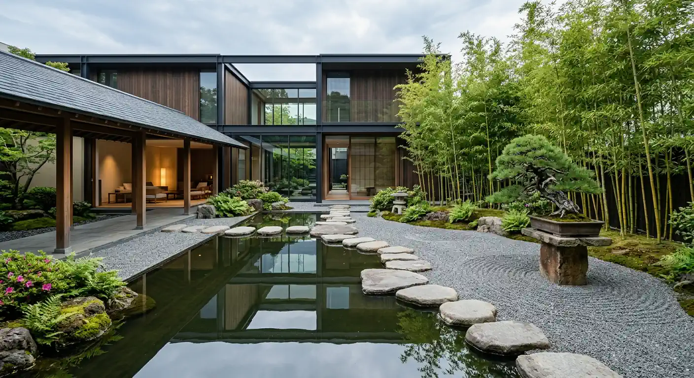 Garden Zen Tara Maison - Vườn thiền tĩnh tâm trên cao