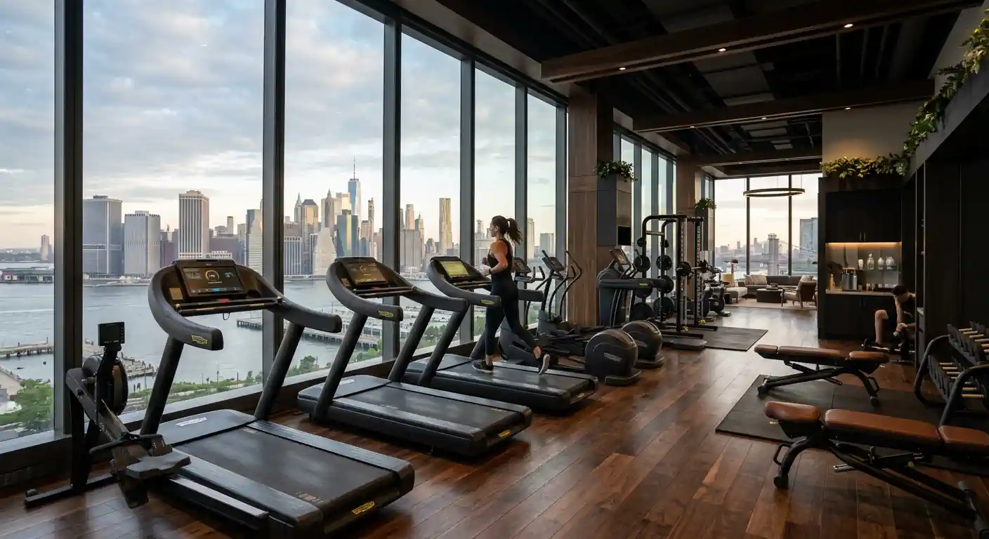 Phòng GYM Tara Maison trang bị máy tập chuẩn quốc tế