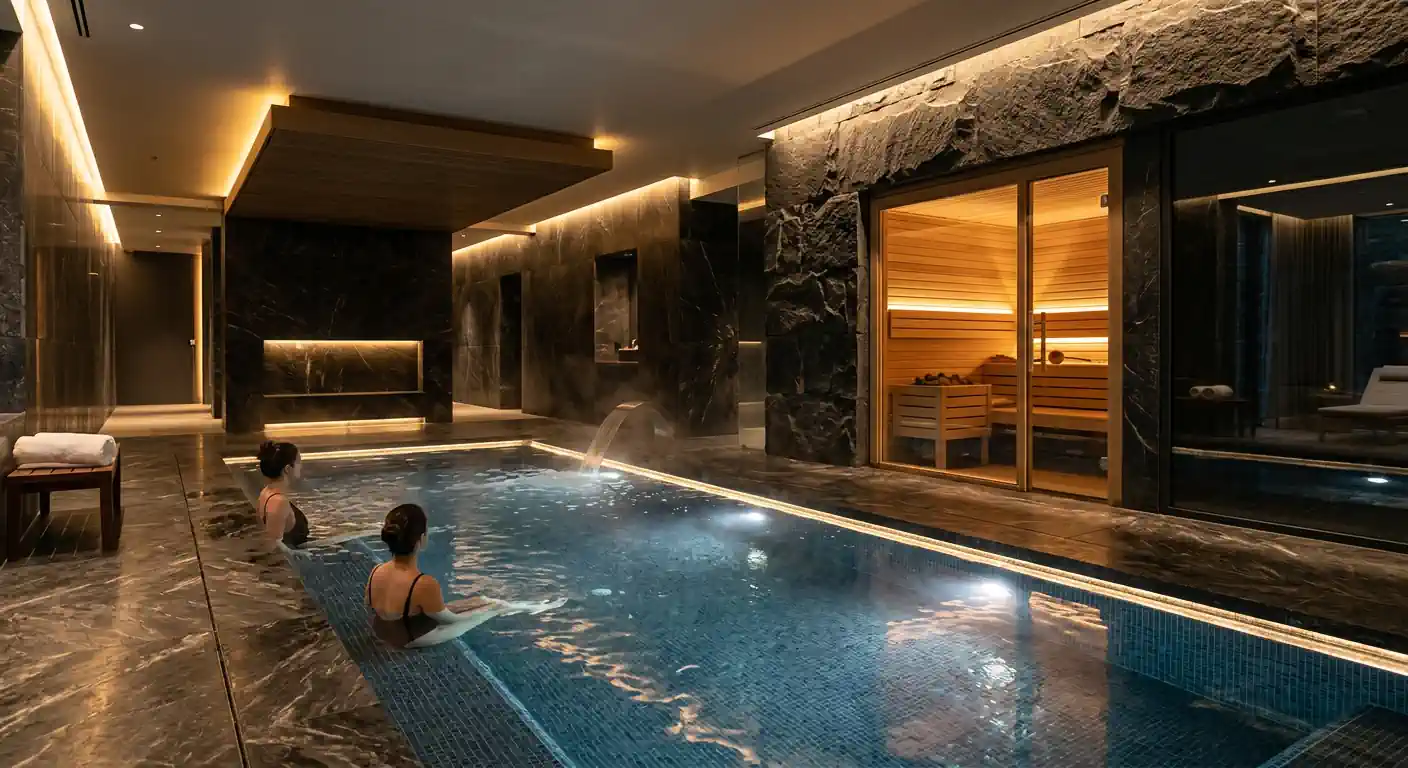 Bể bơi Sauna Tara Maison và tổ hợp thủy trị liệu